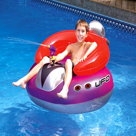 Swimline UFO Squirter Pool Inflatable Lounge