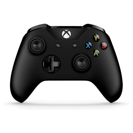 Microsoft Xbox One Bluetooth Wireless Controller, Black, (Best Xbox 360 Controller For Pc)