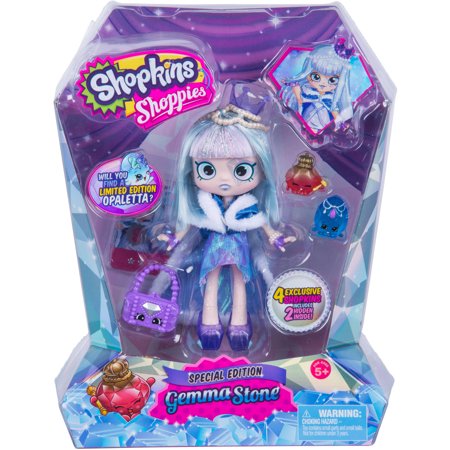 LIMITED EDITION - Shopkins Shoppies Gemma Stone