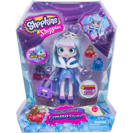 LIMITED EDITION - Shopkins Shoppies Gemma Stone