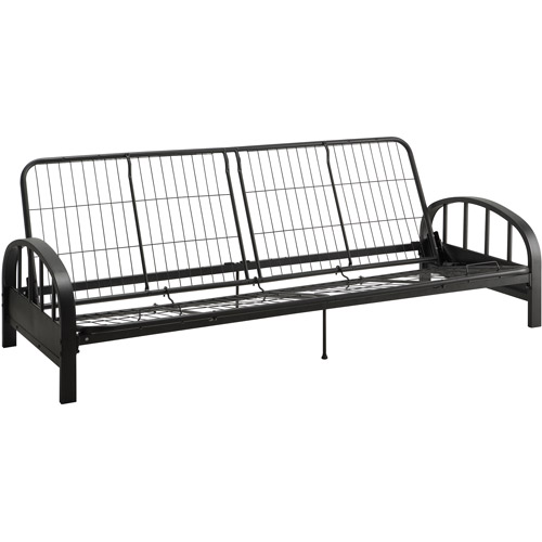 Aiden Metal Futon Frame, Black