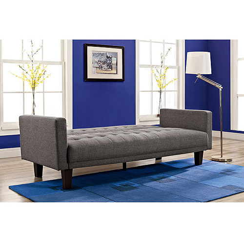 DHP Sienna Sofa Sleeper, Gray