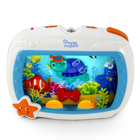 Baby Einstein Sea Dreams Soother Crib Toy with Remote, Lights and (Best Baby Projector Soother)