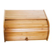 Bread Box Lipper Bamboo Roll Top Bread Box