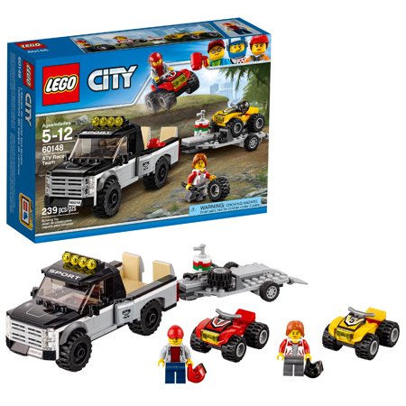 LEGO City ATV Race Team 60148 Building Kit with Toy Truck (239