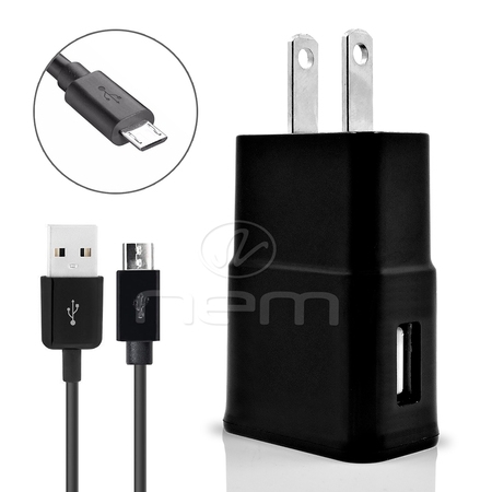 Nokia Lumia 800 Accessory Kit, 2 in 1 Quick Charge USB Wall Charger 3.1 AMP Adapter + 3 Feet USB Data Sync Charging Cable