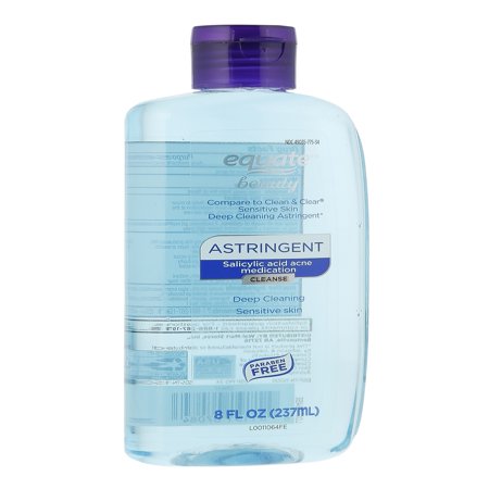 Sensitive Skin Toner - (2 Pack) Equate Beauty Deep Cleaning Astringent for Sensitive Skin, 8 Oz