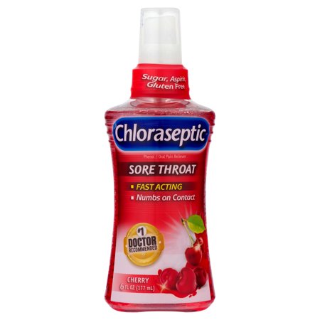 Chloraseptic Sore Throat Spray, Cherry, 6 FL OZ