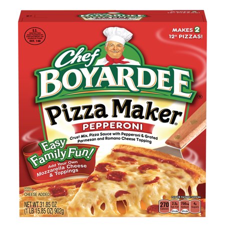 Chef Boyardee Pepperoni Pizza Maker, 31.85 oz - Walmart.com