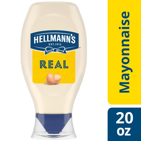 Hellmann's Squeeze Real Mayonnaise, 20 oz - Walmart.com