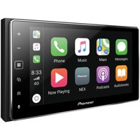 Pioneer MVH-1400NEX 6.2" Double-Din In-Dash Digital Media & A/V Receiver With Bluetooth, Apple Carplay Compatible & SiriusXM Ready