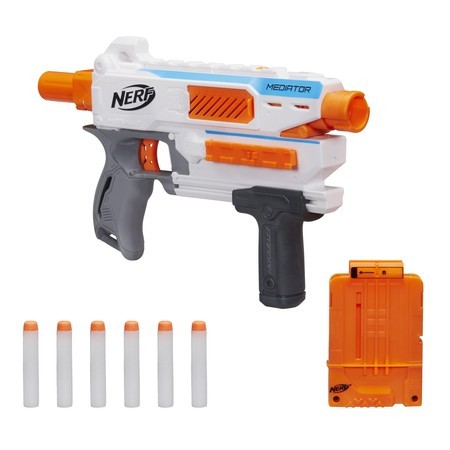 Nerf N-Strike Modulus Mediator Pump-Action Blaster, Ages 8 and