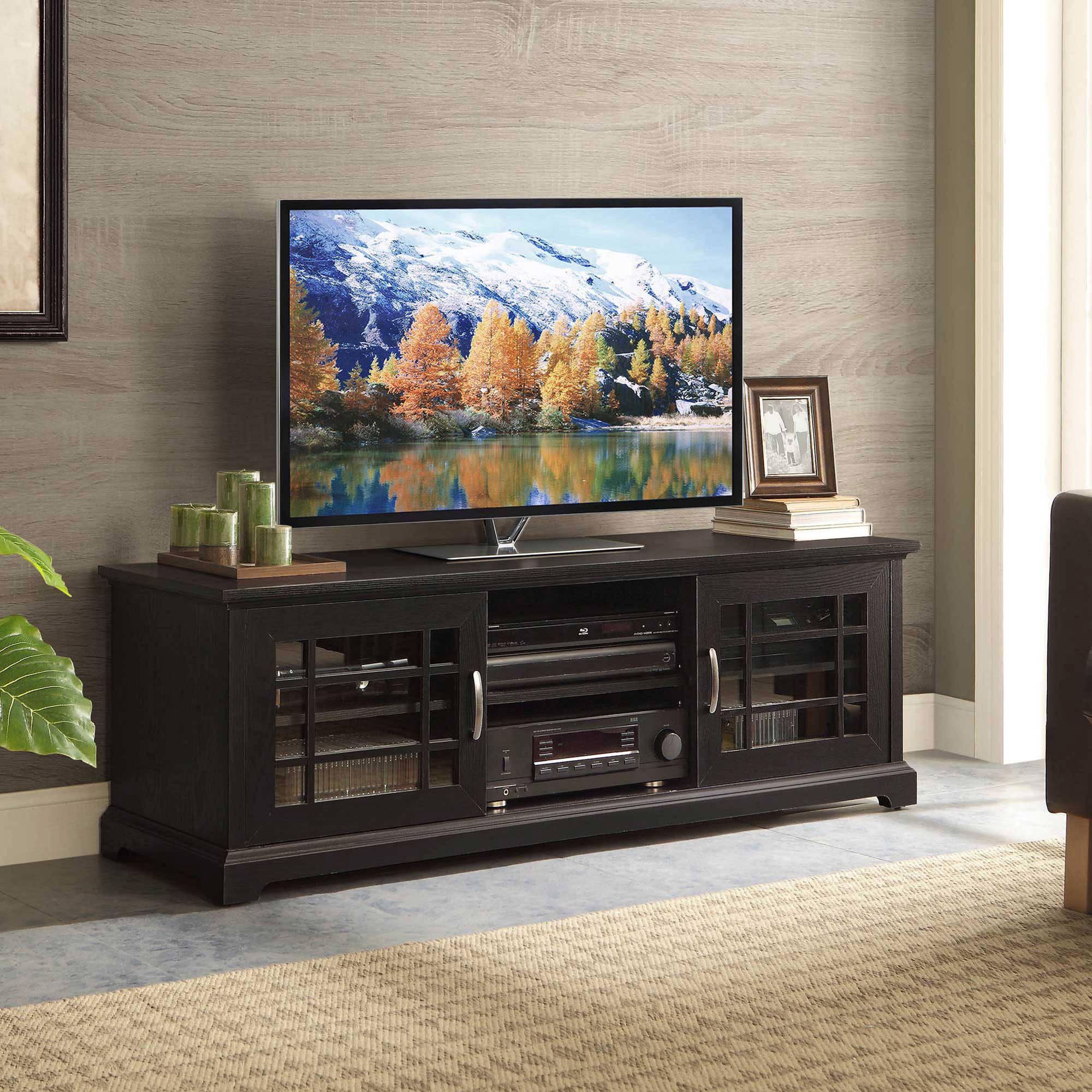 Calistoga Black Table Console for TVs up to 70''