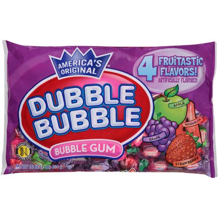 Dubble Bubble Assorted Flavors Bubble Gum