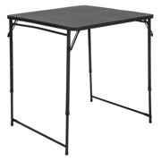 Adjule Height Tables Cosco 34 Square Adjule Height Pvc Top Table Black