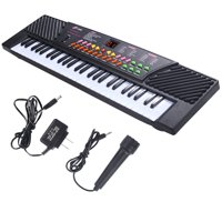 Costway 54 Keys Music Electronic Keyboard Kid Electric Piano Organ W/Mic & Adapter