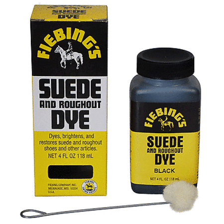 Fiebing's Suede Nubuck & Roughout Dye w/Applicator - 4 (Moneysworth & Best Suede Renew Dye)