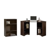 Desk Bookcase Sets 2 Piece E Saving Office Set With Corner Desk And Bookcase In Cinnamon Cherry