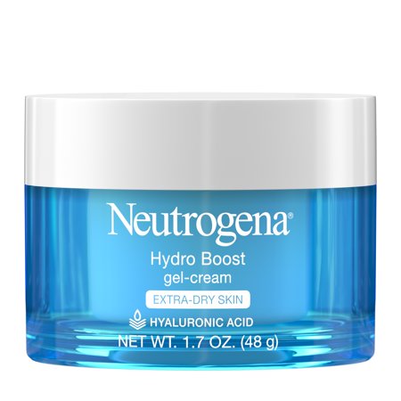 Neutrogena Hydro Boost Hyaluronic Acid Gel Face Moisturizer to hydrate and smooth extra-dry skin, 1.7 (Best Moisturizer While Pregnant)