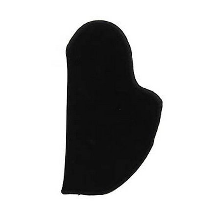 UNCLE MIKES INSIDE THE PANTS OPEN STYLE HOLSTER SUEDE BLACK MEDIUM AUTO 3-4