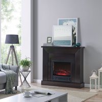 Bold Flame 47 inch Electric Fireplace in Dark Chocolate