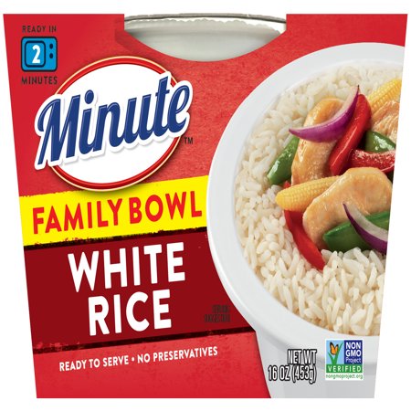 Minute Ready to Serve Long Grain White Rice, 16-Ounce Serving (Family ...