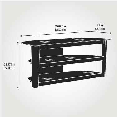 Sauder 408531 Entertainment Credenza