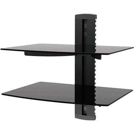 - Ematic Adjustable 2 Shelf for DVD Player, Cable Box, with HDMI Cable