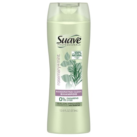 - (2 Pack) Suave Professionals Rosemary + Mint Shampoo, 12.6 oz