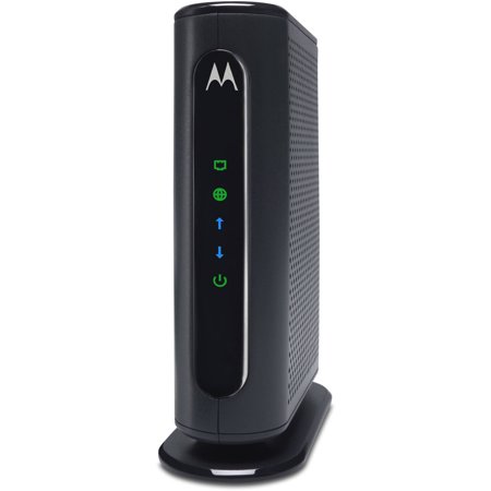 MOTOROLA MB7220 (8x4) Cable Modem, DOCSIS 3.0 | Certified for XFINITY by Comcast, Spectrum, Time Warner, Cox & more | 343 Mbps Max (Best Modem For Comcast Xfinity)
