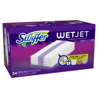 Swiffer WetJet Hardwood Floor Cleaner Spray Mop Pad Refill, Multi Surface, 24 Count