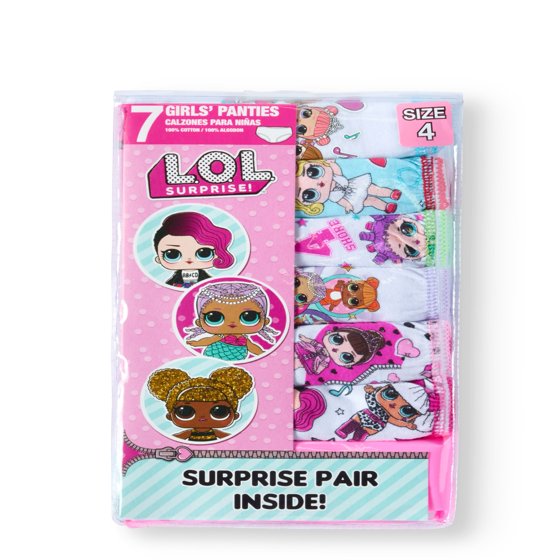 L.O.L. Surprise! Lol Surprise Girls Underwear, 7 Pack