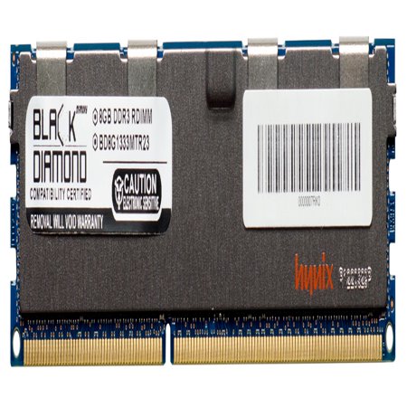 Pc2 3200 Ecc Registered Ram - 8GB Memory RAM for Asus Servers RS926-E7/RS8 240pin PC3-10600 1333MHz DDR3 ECC Registered RDIMM Black Diamond Memory Module Upgrade