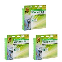SAVE 10% on Duck Indoor Window Insulation Kit. Insulates 10 Windows Each, 62” x 420” Film. 3PACK