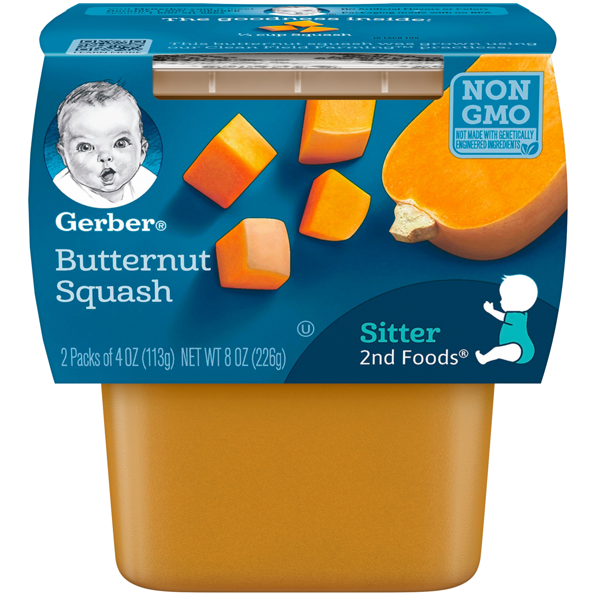 Gerber Bundle 6 Pack Stage 2 Butternut Squash And Gerber Variety Pack