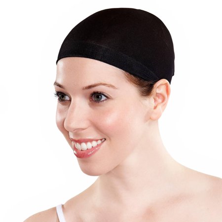 Wig Cap Halloween Accessory, Black (Best Quality Halloween Wigs)