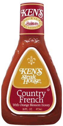 Calories French Dressing - (3 Pack) Ken's Steakhouse Dressing, Country French with Orange Blossom Honey, 16 Fl Oz