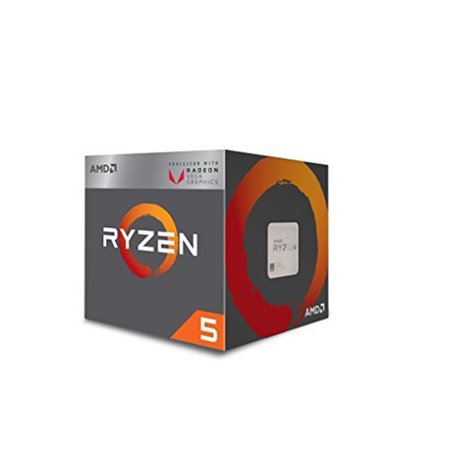 AMD RYZEN 5 2400G Quad-Core 3.6 GHz Socket AM4 65W Desktop Processor (Best Amd Am3 Processor)