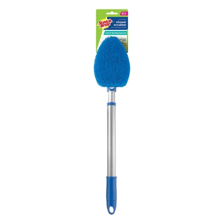 Scotch-Brite Shower and Tub Scrubber feat. Extendable Handle, (Best Shower Cleaning Tools)