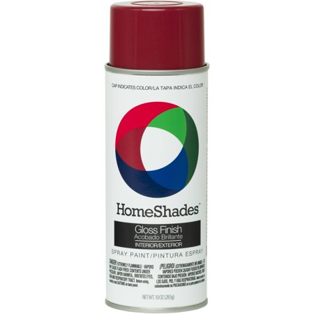 (3 Pack) ColorPlace Gloss Spray Paint, Fire Red (Best Spray Paint To Use On Glass)