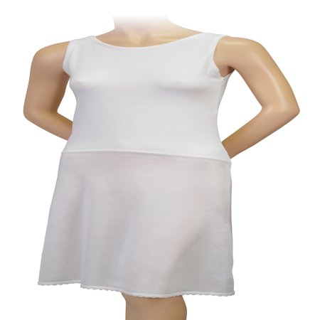 Reversible Triangle Top - Gemsli Womens Comfort, Reversible Cotton Top full Slip, Cling Free, 32
