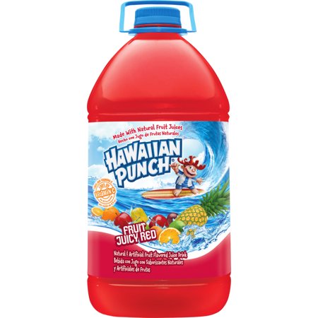 Hawaiian Punch Fruit Juicy Red, 128 Fl. Oz. - Walmart.com