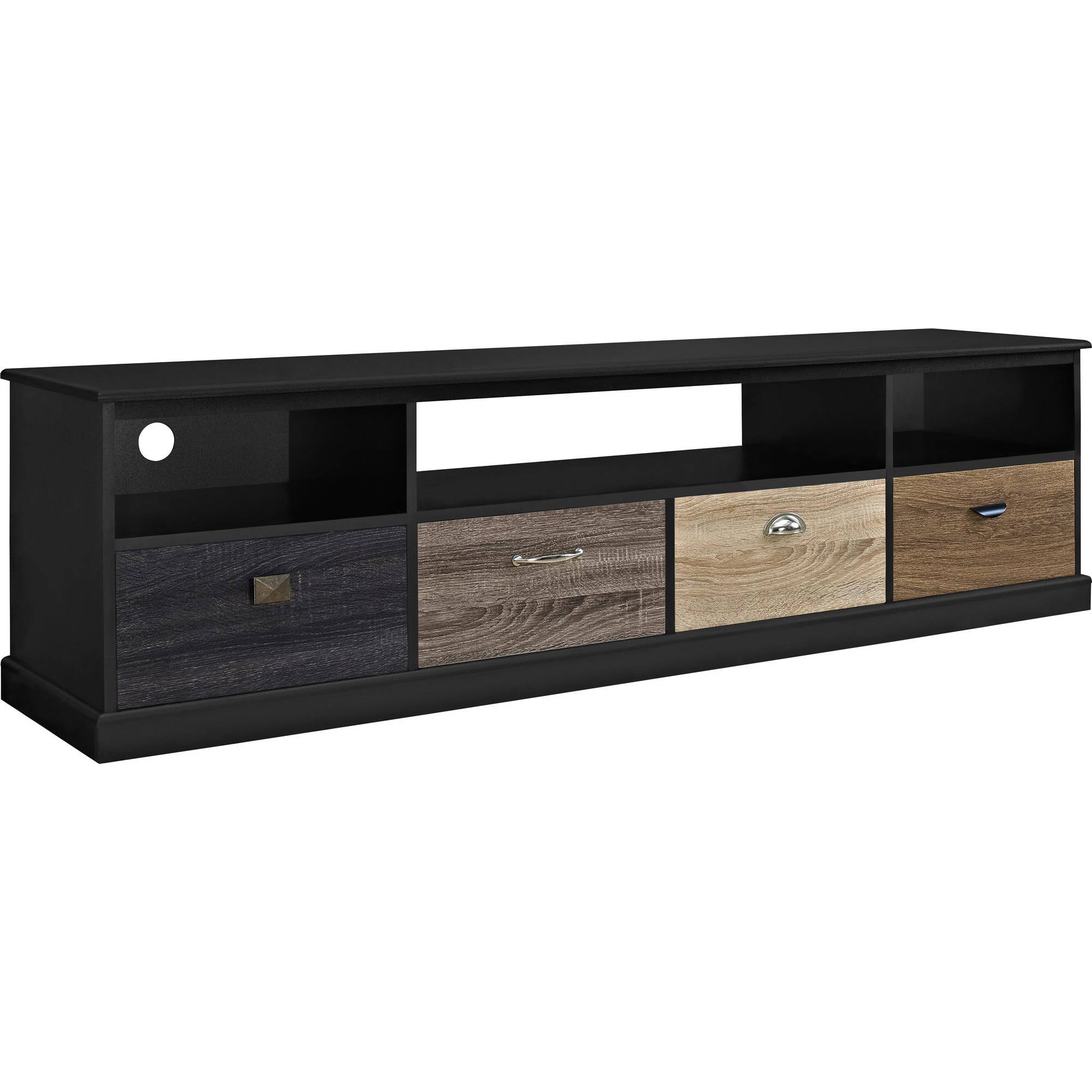 Altra Mercer 65'' TV Console with Multicolored Drawer Fronts, Multiple Colors