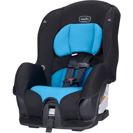 Evenflo Tribute LX Convertible Car Seat, Azure (Best Low Profile Car Seat)