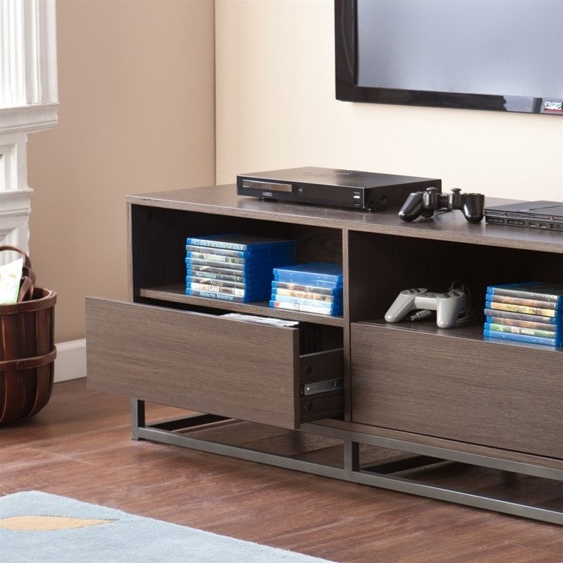 Holly & Martin Mirks TV Stand for TVs up to 46'', Burnt Oak