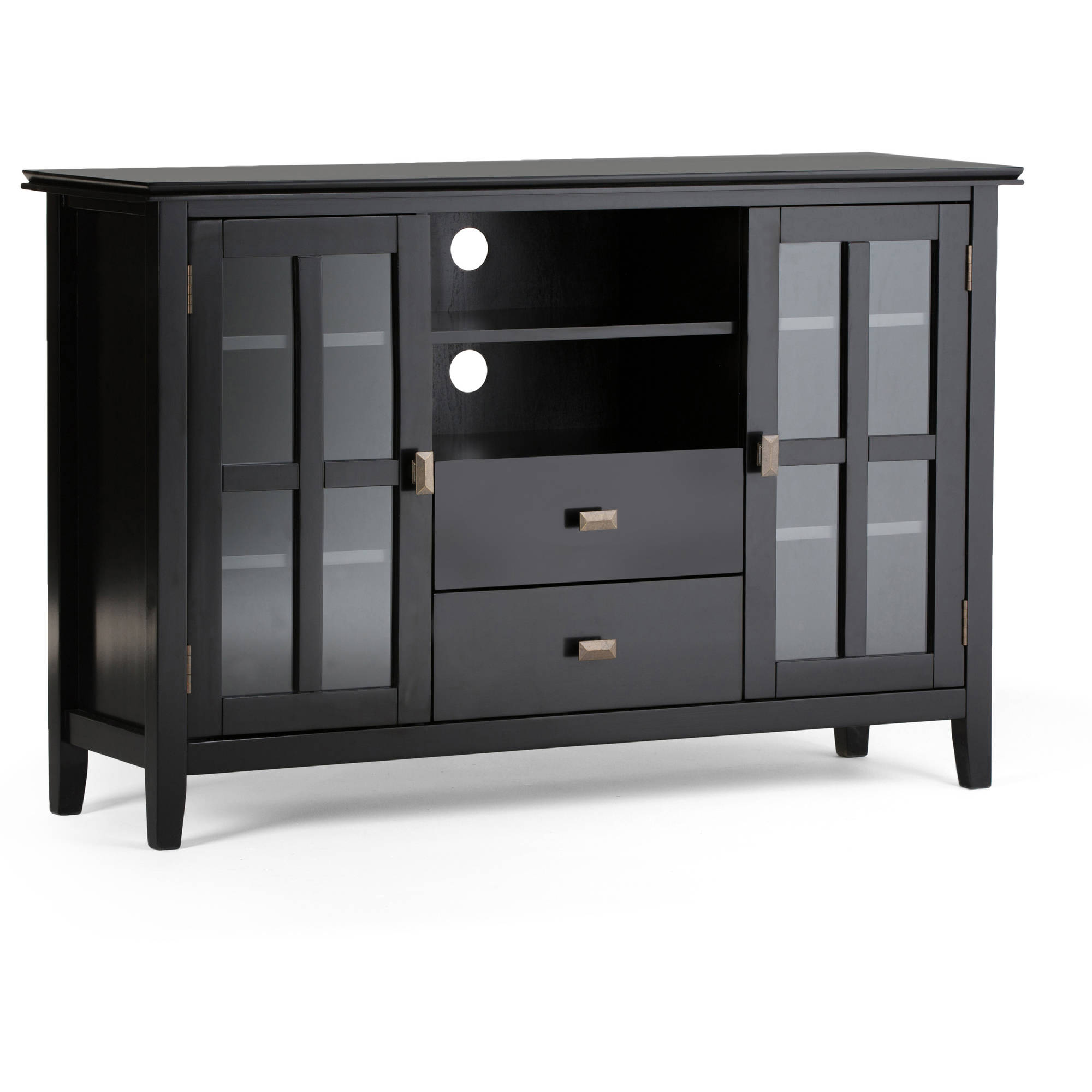 Brooklyn + Max Holden Collection Black TV Media Stand