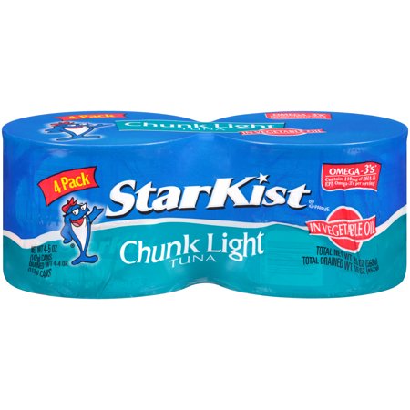 (8 Cans) StarKist Chunk Light Tuna in Vegetable Oil, 5 (Best Tuna To Eat)
