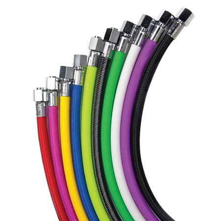 Black Power Regulator - XS Scuba MiFlex Low Pressure Regulator Hose (30 in, Black)
