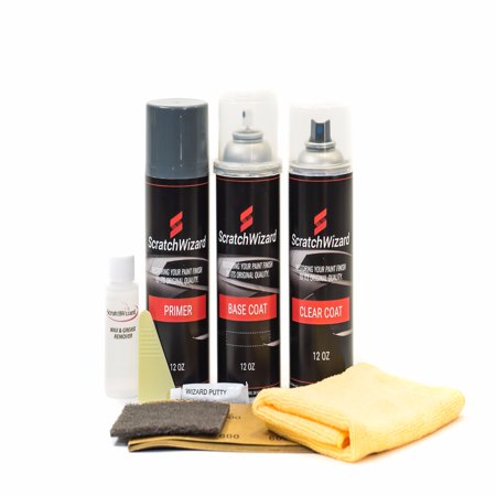 Automotive Spray Paint for Volkswagen GTI LA9W/1K (Carbon Steel Grey Metallic) Spray Paint Kit by (Best Spray Paint For Steel)