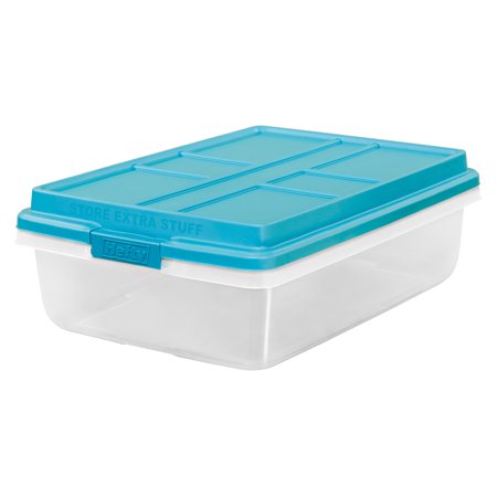 40-qt Hefty® HI-RISE™ Storage Bin - Walmart.com